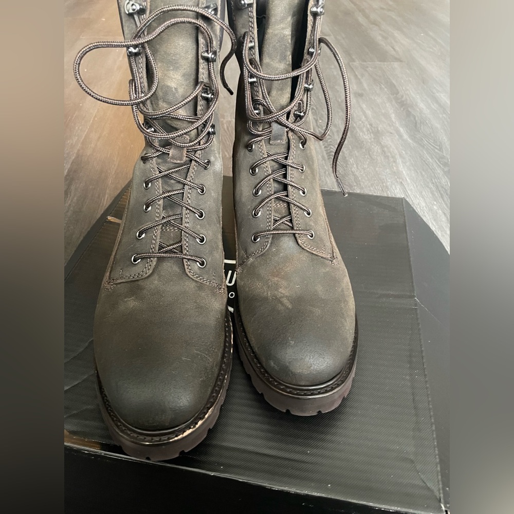 Dark Olive Suede Explorer